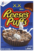 KAWS x Reese's Puffs Limited Edition Cereal (Not Fit For Human Consumption) Blue KAWS x Reese's Puffs Limited Edition Cereal (Not Fit For Human Consumption) Blue
