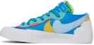 Lookbook KAWS x sacai x Nike Blazer Rendah 'Neptune Blue' DM7901-400