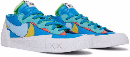 Cheap KAWS x sacai x Nike Blazer Low '海王星藍' DM7901-400