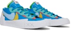Cheap KAWS x sacai x Nike Blazer Rendah 'Neptune Blue' DM7901-400