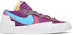 KAWS x sacai x Nike Blazer Low 'Purple Dusk' Ungu Dusk DM7901-500