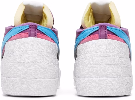 KAWS x sacai x Nike Blazer Low 'Purple Dusk' DM7901-500 Details for KAWS x sacai x Nike Blazer Low 'Purple Dusk' DM7901-500