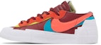 Lookbook KAWS x sacai x Nike Blazer Low 'Team Red' Merah Pasukan DM7901-600