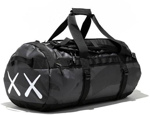 KAWS x The North Face Basecamp Duffel 'Black' Buy KAWS x The North Face Basecamp Duffel 'Black'