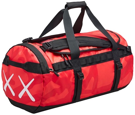 KAWS x The North Face Duffle Bag 'Red' Buy KAWS x The North Face Duffle Bag 'Red'