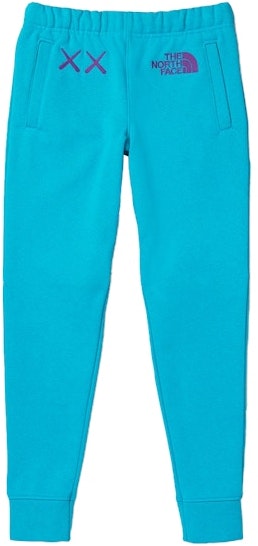 kaws-x-the-north-face-jogger-pants-blue-kids