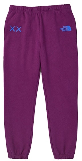 kaws-x-the-north-face-jogger-pants-purple