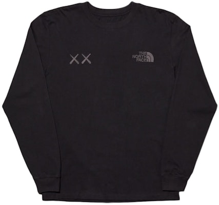 KAWS x The North Face L/S T-shirt 'Black' Buy KAWS x The North Face L/S T-shirt 'Black'