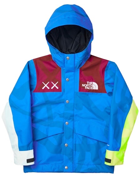kaws-x-the-north-face-mountain-parka-jacket-blue-red-kids