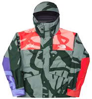 KAWS x The North Face Mountain Parka Jacket 'Green Red' KAWS x The North Face Mountain Parka Jacket 'Green Red'