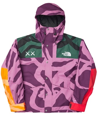 KAWS x The North Face Mountain Parka Jacket 'Purple Green' Buy KAWS x The North Face Mountain Parka Jacket 'Purple Green'