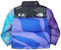 KAWS x The North Face Nuptse Jacket 'Blue Black' (Kids)