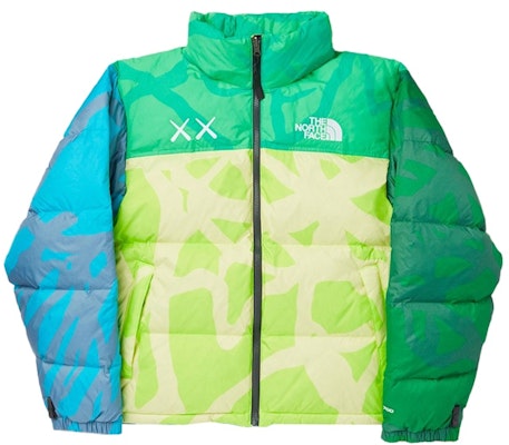 KAWS x The North Face Nuptse Jacket 'Light Green' (Kids) Buy KAWS x The North Face Nuptse Jacket 'Light Green' (Kids)