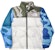 KAWS x The North Face Nuptse Jacket 'White Green' (Kids)