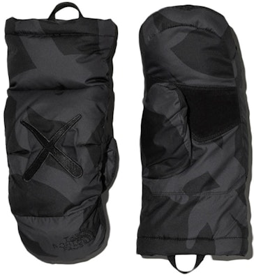 KAWS x The North Face Nuptse Mitt 'Black' Order KAWS x The North Face Nuptse Mitt 'Black'