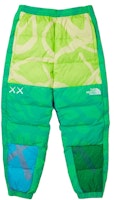 KAWS x The North Face Puffer Pants 'Green' KAWS x The North Face Puffer Pants 'Green'
