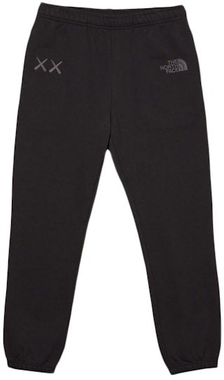 kaws-x-the-north-face-sweatpants-black