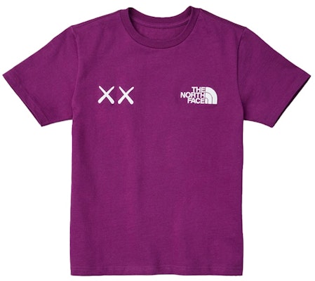 KAWS x The North Face Tee 'Purple' (Kids) Buy KAWS x The North Face Tee 'Purple' (Kids)