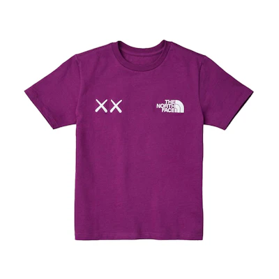 KAWS x The North Face Tee 'Purple' (Kids)