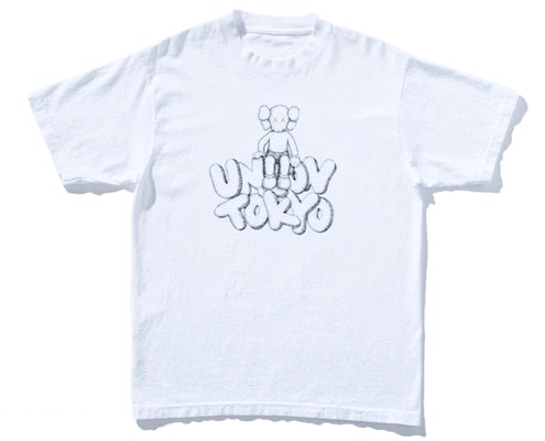 KAWS x Union Tokyo Tee White Buy KAWS x Union Tokyo Tee White