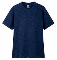 KAWS x Uniqlo All Over Holiday Print Tee (US Sizing) Blue KAWS x Uniqlo All Over Holiday Print Tee (US Sizing) Blue