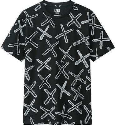 KAWS x 优衣库 全面X印花T恤 黑色 Buy KAWS x 优衣库 全面X印花T恤 黑色