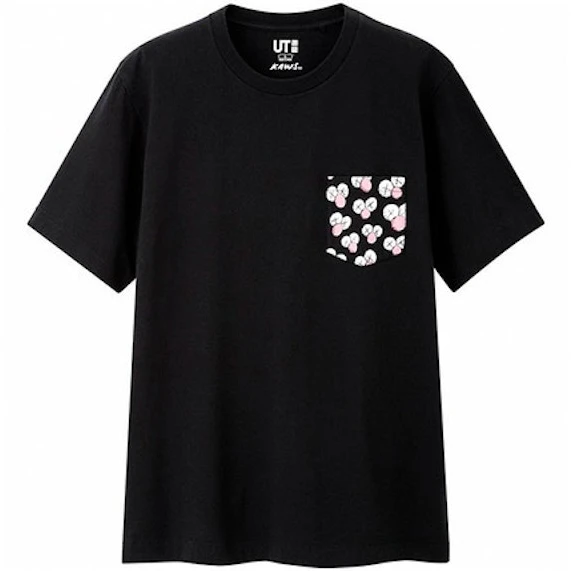uniqlo-kaws-bff-pocket-tee-black