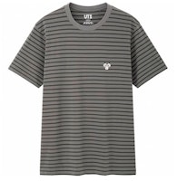 KAWS x Uniqlo BFF Striped Tee (US Sizing) Dark Grey KAWS x Uniqlo BFF Striped Tee (US Sizing) Dark Grey