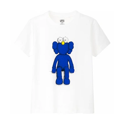 KAWS Uniqlo Blue BFF Tee (Kids) White