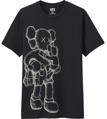 KAWS x Uniqlo Clean Slate Tee (Japanese Sizing) Black Buy KAWS x Uniqlo Clean Slate Tee (Japanese Sizing) Black