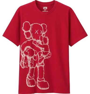 KAWS x Uniqlo Clean Slate Tee (US Sizing) Red Buy KAWS x Uniqlo Clean Slate Tee (US Sizing) Red