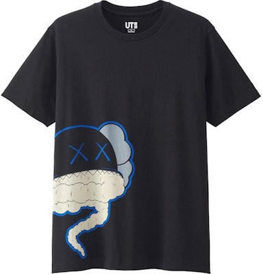 KAWS x Uniqlo Cloud Tee Black Buy KAWS x Uniqlo Cloud Tee Black