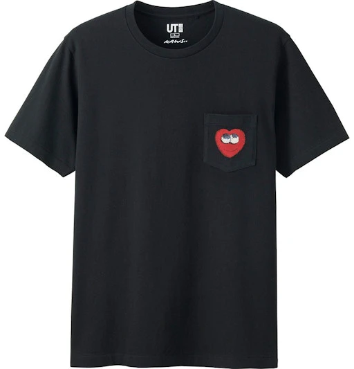 kaws-x-uniqlo-heart-pocket-tee-black