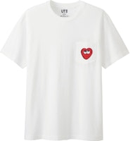 KAWS x Uniqlo Heart Pocket Tee (US Sizing) White KAWS x Uniqlo Heart Pocket Tee (US Sizing) White