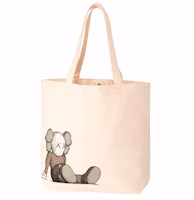 KAWS x Uniqlo Holiday Tote Bag Natural KAWS x Uniqlo Holiday Tote Bag Natural