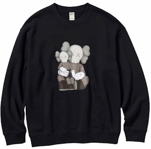 KAWS x 优衣库长袖卫衣 (亚洲尺码) 黑色 Buy KAWS x 优衣库长袖卫衣 (亚洲尺码) 黑色