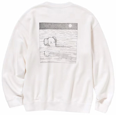 KAWS x Uniqlo Longsleeve Sweatshirt (Asia Sizing) Off White Buy KAWS x Uniqlo Longsleeve Sweatshirt (Asia Sizing) Off White