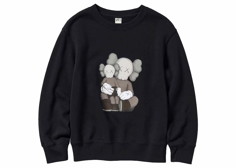 KAWS x Uniqlo Longsleeve Sweatshirt (Youth) Black