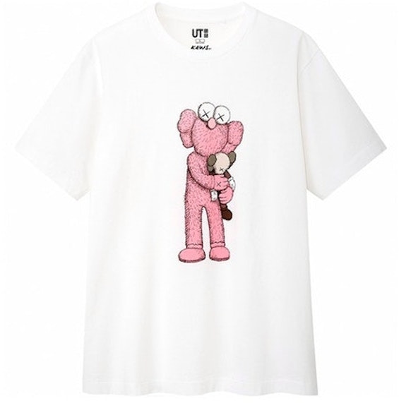 uniqlo-kaws-pink-bff-tee-white