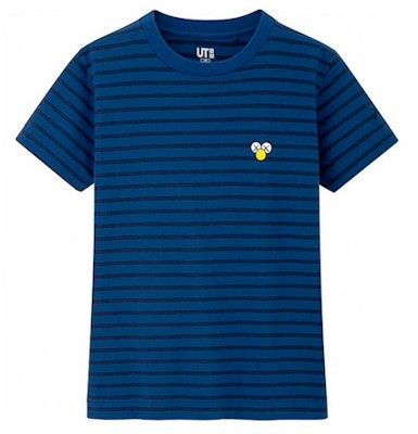 KAWS x Uniqlo Striped Tee (Kids) Navy Buy KAWS x Uniqlo Striped Tee (Kids) Navy