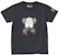 KAWS x Uniqlo Tokyo First Kids T-shirt 'Dark Grey' (Japanese Sizing)