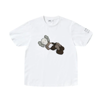KAWS Uniqlo Tokyo First Kids T-shirt 'White' (Japanese Sizing)