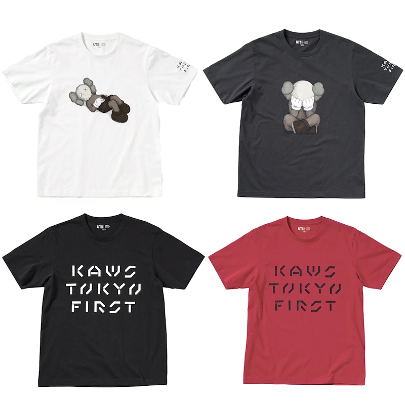 Buy KAWS x Uniqlo Tokyo First Tee (Asia Sizing) Baju Grafik Set3