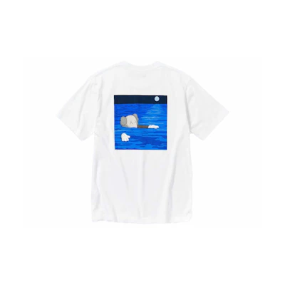 KAWS Uniqlo UT Short Sleeve Artbook Cover T-shirt White