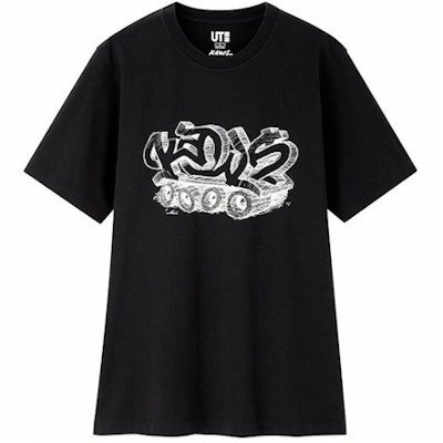 KAWS x Uniqlo Wordmark Tee (US Sizing) Black Buy KAWS x Uniqlo Wordmark Tee (US Sizing) Black