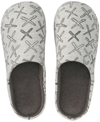 KAWS x Uniqlo X Logo Room Shoes Gray Buy KAWS x Uniqlo X Logo Room Shoes Gray
