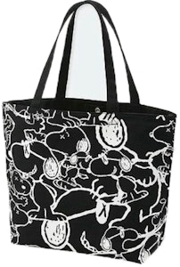 KAWS x Uniqlo x Peanuts 史努比圖案黑色托特包 Buy KAWS x Uniqlo x Peanuts 史努比圖案黑色托特包
