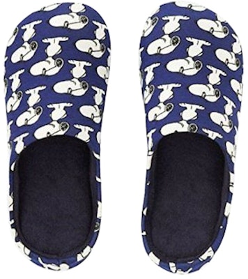 KAWS x Uniqlo x Peanuts Snoopy Room Shoes Navy Buy KAWS x Uniqlo x Peanuts Snoopy Room Shoes Navy