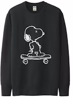 KAWS x Uniqlo x Peanuts Snoopy Skateboarding Sweatshirt Black KAWS x Uniqlo x Peanuts Snoopy Skateboarding Sweatshirt Black
