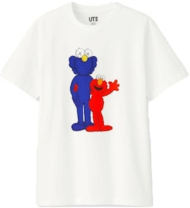 KAWS x Uniqlo x 芝麻街 BFF 艾莫短袖T恤(日本尺寸)白色 Buy KAWS x Uniqlo x 芝麻街 BFF 艾莫短袖T恤(日本尺寸)白色